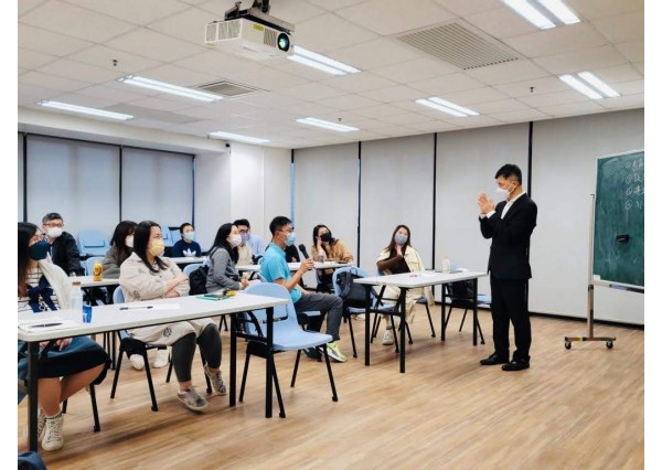 與「職業訓練局（VTC)」 合辦 「校園調解工作坊」, 對象為負責照顧及教導特殊學習需要學生 (SEN) 的社工、老師 (2023年1月13日)